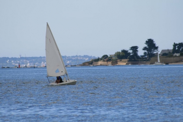 Calme et voile dans le Morbihan